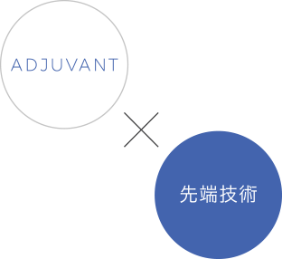 ADJUVANT × 先端技術